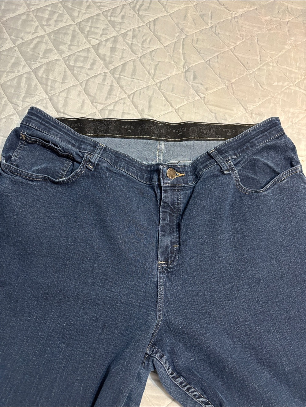 Riders by Lee, Dark Blue Denim Jeans 20W long